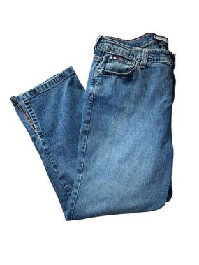 Tommy Hilfiger 2004 Vintage Blue Jean Capri Denim Pants Women’s  Size 14